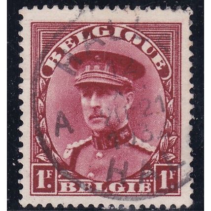 Belgium 1935 King Albert 1f Fine Used SG 583 Halle cancel VGC