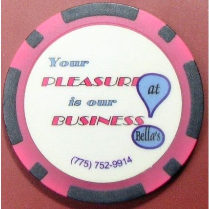 Hacienda. Brothel Casino Chip. Wells, NV. BR13.