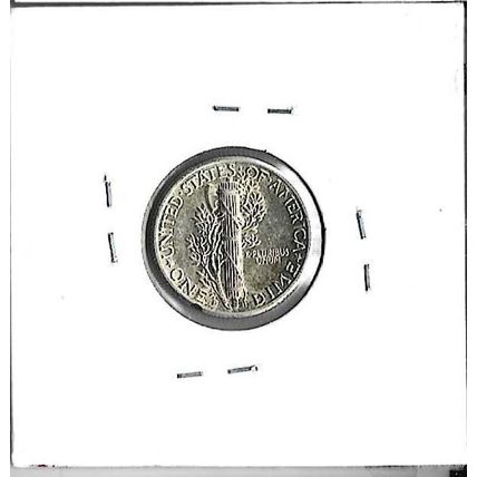 1943-D US Silver Mercury Dime AU/BU