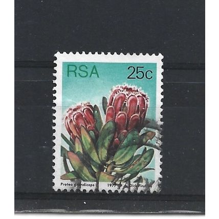 SouthAfrica.SG426c 25c Protea Grandiceps.Fine Used.Sep25c