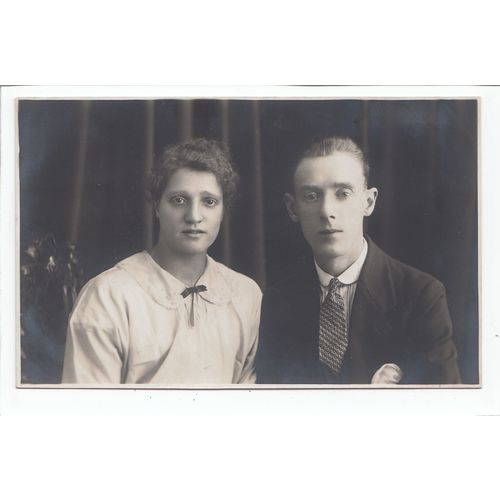 Young Couple Postcard Allen Nield's Successors Stockport