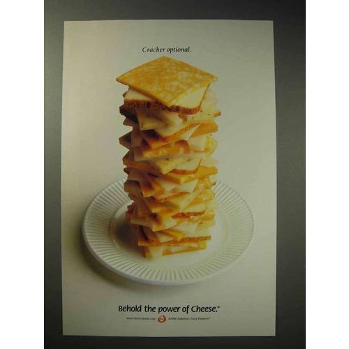 1998 America's Dairy Farmer Cheese Ad - Behold Power