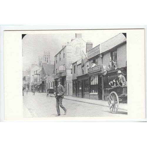 Winchcombe Street Cheltenham Gloucestershire Reproduction Postcard
