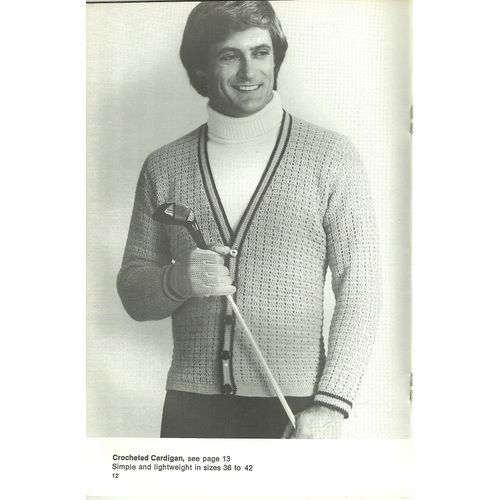 1970's Patons & Beehive Knitting Booklet #146 Gentlemen’s Choice Vests Pullovers