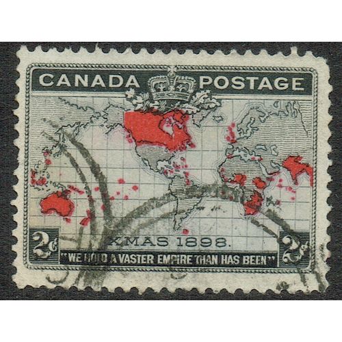 Canada 1898 Imperial Penny Postage 2c Lavender SG166 FU