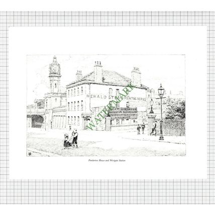 9230) Herald Steam Printing Works Pemberton House Wakefield - 1980s Print
