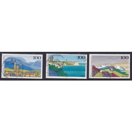 GERMANY 1993 LANDSCAPES 1st SERIES SET USED SG2529-31