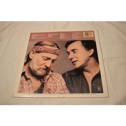 Willie Nelson and Ray Price LP-SAN ANTONIO ROSE STEREO