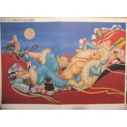 The Playboy Gallery-Olivia print and nude
