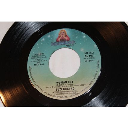 Suzi Quatro 45-LIPSTICK/WOMAN CRY STEREO
