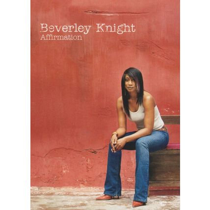 Beverley Knight Affirmation CD Launch Advertising Postcard
