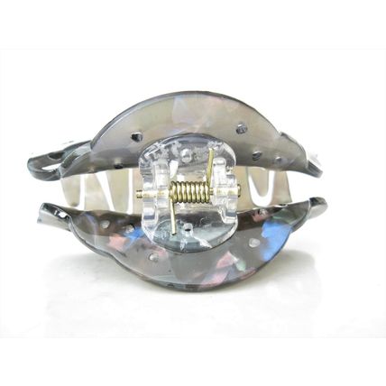 Abalone sea shell effect hair claw clamp clip