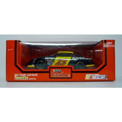 Racing Champions Chad Little #23 NASCAR Bayer 1:24 Black Die-Cast Car 1994