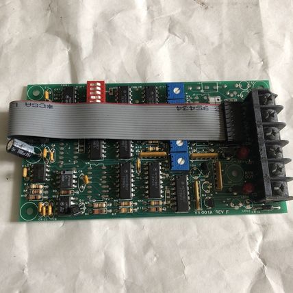 NEW INDUSTRIAL DEVICES VS001A REV. F CONTROL BOARD NOVATO,AA