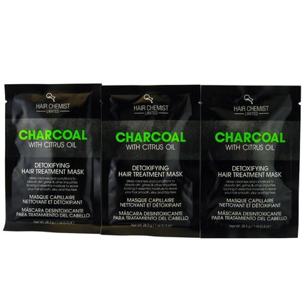 HAIR CHEMIST CHARCOAL WITH CITRUS OIL DETOXIFYING HAIR TREATMENT MASK