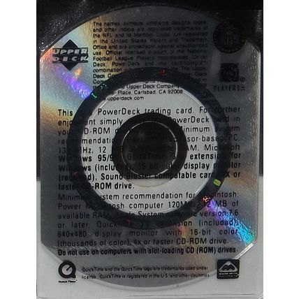 1998 Upper Deck Powerdeck MARK BRUNELL (Jaguars) CD ROM #PD14