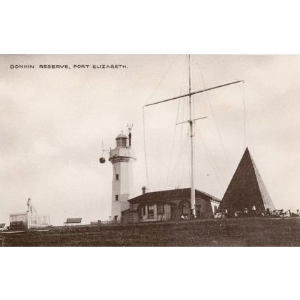Donkin Reserve Pyramid Port Elizabeth South Africa Rare Old Postcard