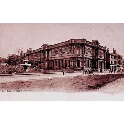 Art Gallery, Wolverhampton, Staffs, England, Postcard