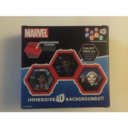 New Marvel Marvels Ms. Marvel Pod 4D Figure