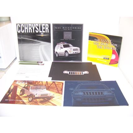2002 CHRYSLER 300M CONCORDE PT SEBRING PROWLER NEON JEEP SALES BROCHURES (8)