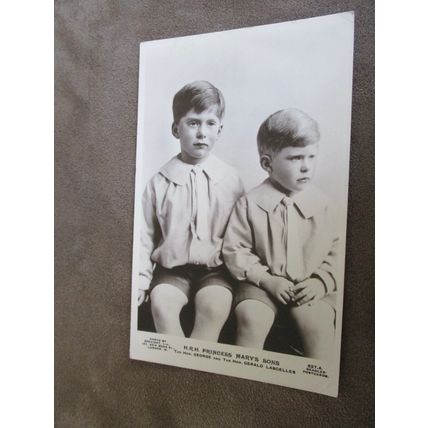 Beagles Real photo Postcard - Princess Mary's Son's - Royal / Royalty