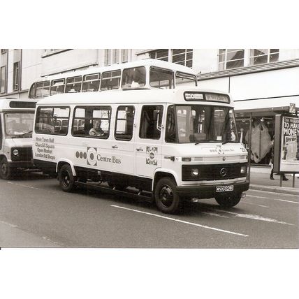 Black & White Photo of Brighton & Hove Bus & Coach Co. Ltd. - C205 PCD ex. Sthdn
