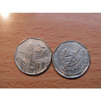 Cuba 2000 25 Centavo Coin