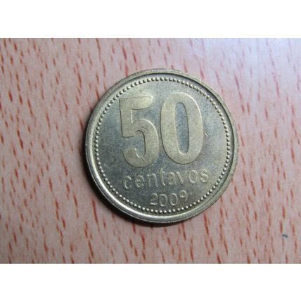 Argentina 2009 50 Centavos Coin