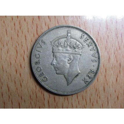 East Africa 1949 1 Shilling Coin