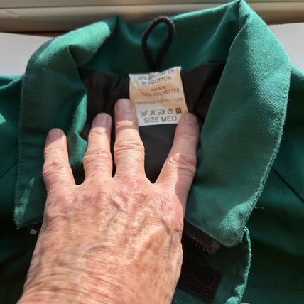 Jaguar Landrover JLR PRODUCTION LINE Jacket RARE Green VGC