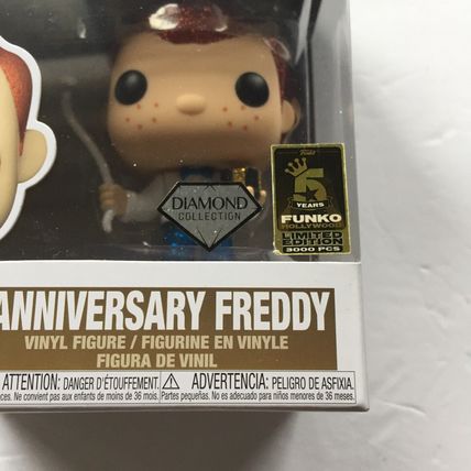 NEW Funko Hollywood Exclusive Anniversary Freddy Diamond Funko Pop Figure #SE