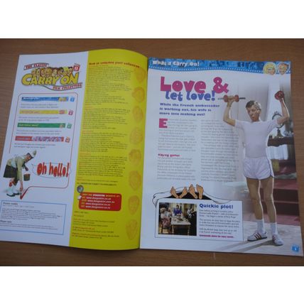 Carry On Emmannuelle Magazine & DVD The Classic Film Collection Issue 13 2004