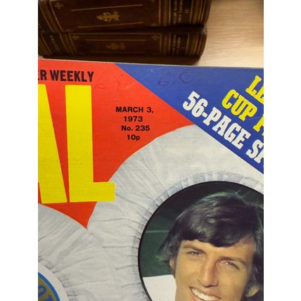 GOAL MAGAZINE #235 3 MAR 1973 UK FOOTBALL MAGAZINE - LEAGUE CUP FINAL (LL)
