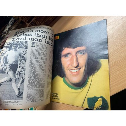 GOAL MAGAZINE #235 3 MAR 1973 UK FOOTBALL MAGAZINE - LEAGUE CUP FINAL (LL)