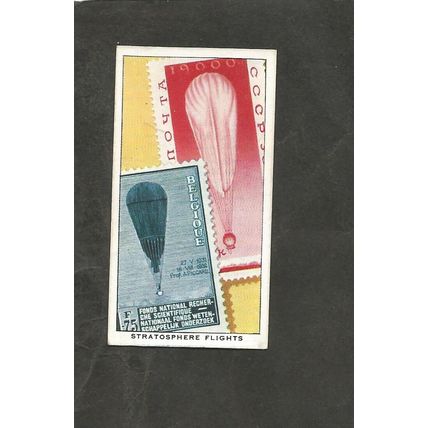 Ardath Stamps Rare & Interesting 1939 #50 Stratosphere Flights