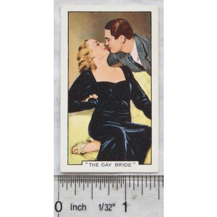 1935 Gallaher's Film Scenes No. 8 The Gay Bride