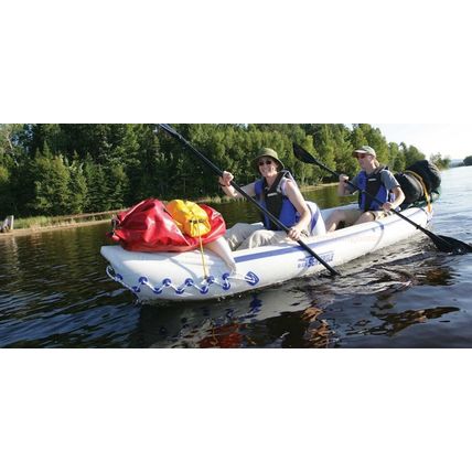Sea Eagle 370 Quiksail Kayak Package- Sail, 2 Paddles, 2 Seats, Pump Bag & More!
