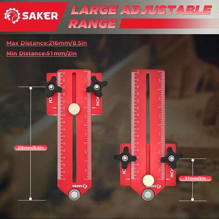 Saker Thin Rip Jig Table Saw Jig Guide, Making Repetitive Narrow Strip Cuts, Fit