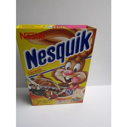 Nestle - Nesquik 2003 Treasure Planet Cereal Box Build your Own Galleon