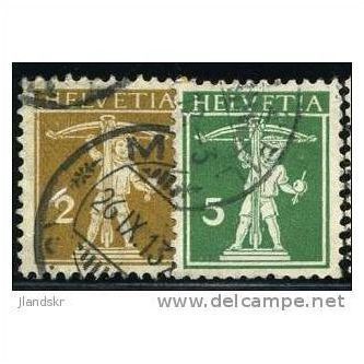 1909/1911 Michel 111+113 - fine used (o) - type II