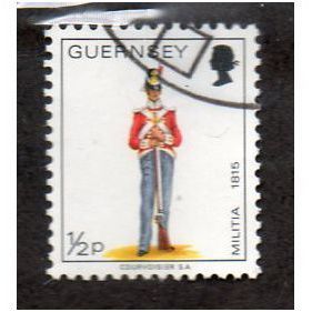 GUE 1974 1/2P 'MILITIA -PRIVATE' FINE USED (EBID25-240)