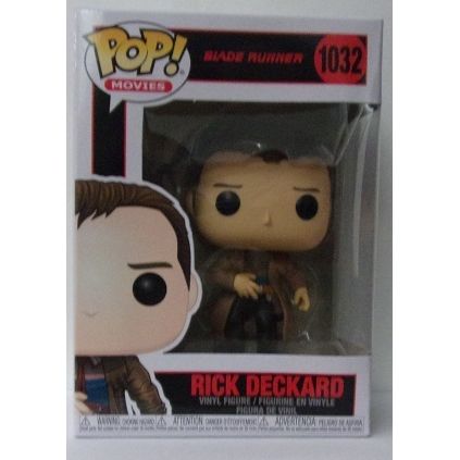 FUNKO / POP ' MOVIES ' BLADE RUNNER vinyl RICK DECKARD figure