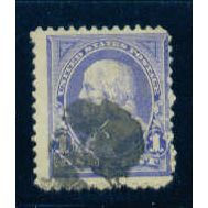 Used 247 1c Benjamin Franklin Average M02711