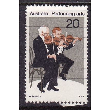 AUSTRALIA 1977 PERFORMING ARTS 20c USED SG641
