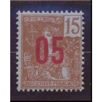 Indo-China Stamp Scott #60, Mint Hinged