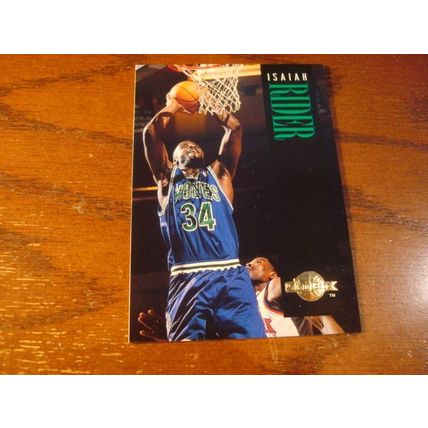 1993-1994, 3- Cards, 1-Rc, ISAIAH RIDER, Timberwolves