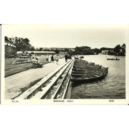 Yorkshire OTLEY Wharfeside Postcard (Frith OLY.47)