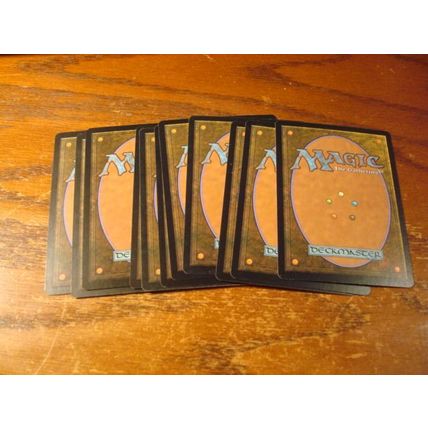 Magic The Gathering, MTG, 11-Cards, 1993-2009, PLATED GEOPEDE, nm
