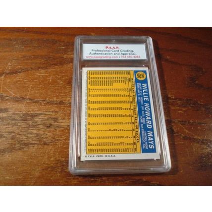 1996 Topps, Graded Mint 9, WILLIE MAYS, Mays Commemorative Set, Giants