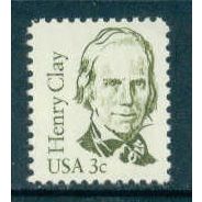 1846 3c Henry Clay Fine MNH Dry Gum MA0806